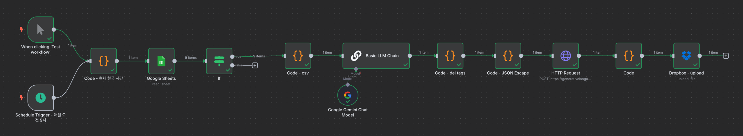 Gemini TTS n8n workflow